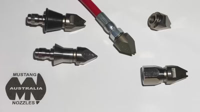 Jetaxe Invader Nozzle 1/8" with Slim PVC Skirt JA6R1F4C