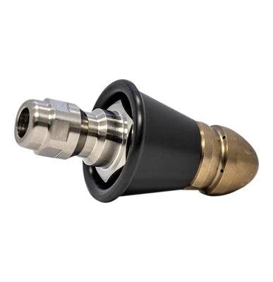 Compressor Nozzle 1/8" with QR-A Slim PVC Skirt C6RC