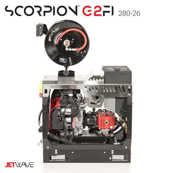 JETWAVE SCORPION G2FI 280-26 4060 PSI (280 BAR) | 26 L/PM (6.6 GPM)